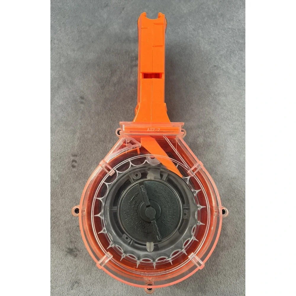 Nerf N-Strike Elite 25 Max Round Ammo Drum Magazine Replacement Dart Clip Orange